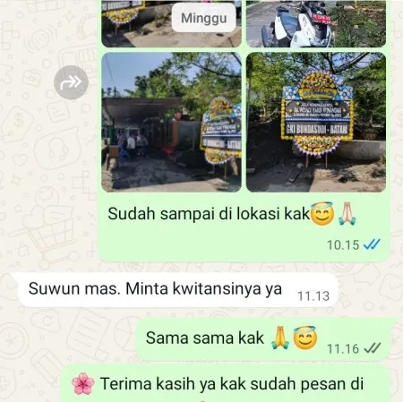 Pengiriman Papan Bunga Duka Karawang