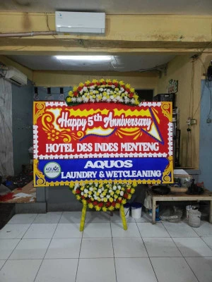 Papan Bunga di Karawang